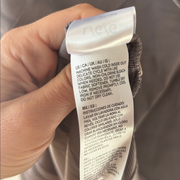 Sage Ribbed Hooded Sweatshirt - Picture 7 of 7